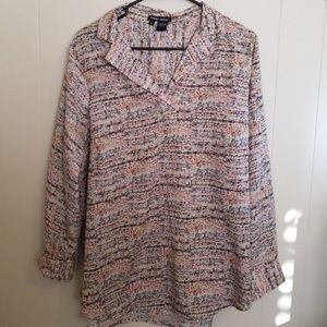 Sandra Ingrish multi color blouse